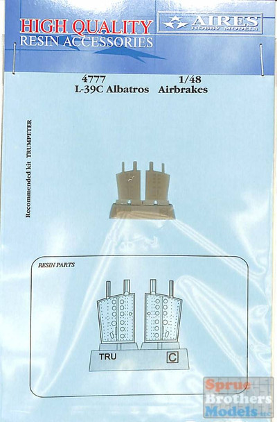 ARS4777 1:48 Aires L-39C Albatros Airbrakes (TRP kit)
