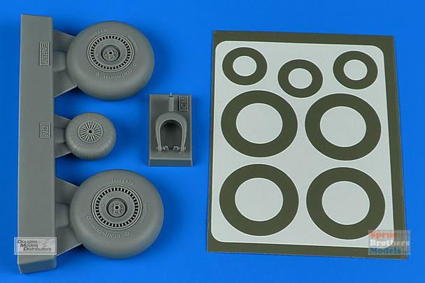 ARS4802 1:48 Aires Do 217N Early B Wheels & Paint Mask (ICM kit)