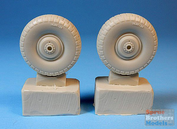 ULT48273 1:48 Ultracast Bristol Beaufighter Spoked Wheels (Australian Z Block Tread)