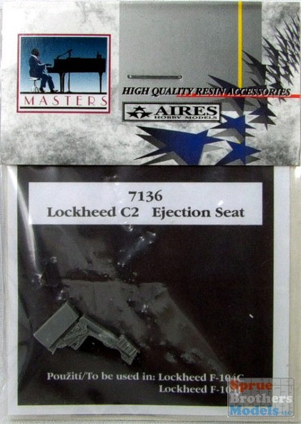 ARS7136 1:72 Aires Lockheed C2 Ejection Seat #7136