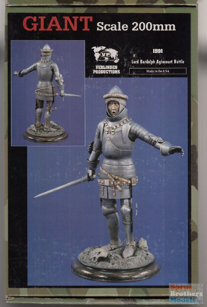 VER1591 200mm Verlinden Figure - Lord Bardolph Agincourt Battle