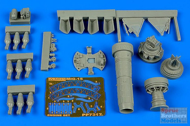 ARS7317 1:72 Aires MiG-15bis Fagot Engine Set (EDU kit)