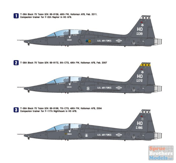 WPD10004 1:48 Wolfpack T-38A Talon 'Hollomon AFB' Premium Edition