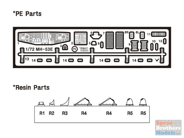 WPD17206 1:72 Wolfpack MH-53E Sea Dragon