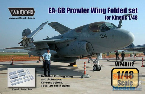 WPD48112 1:48 Wolfpack EA-6B Prowler Wing Fold Set (KIN kit