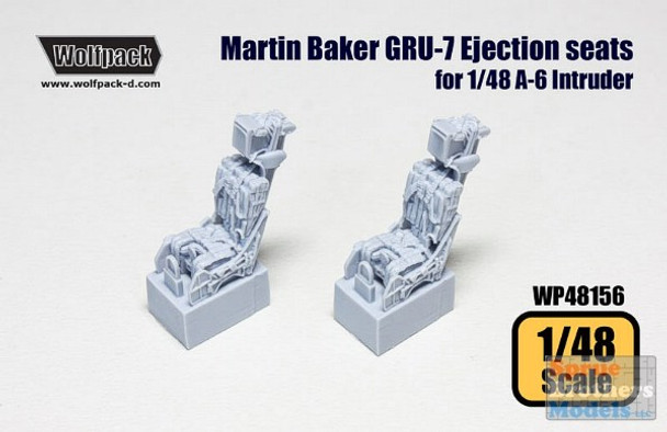 WPD48156 1:48 Wolfpack Martin Baker GRU-7 Ejection Seats for A-6 Intruder #48156