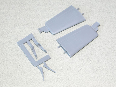 WPD72010 1:72 Wolfpack A-1 Skyraider Folding Wing Set  (HAS kit) #72010