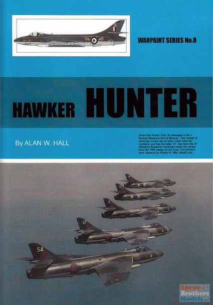 WPT008 Warpaint Books - Hawker Hunter