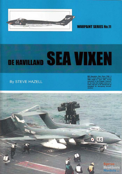 WPT011 Warpaint Books - De Havilland Sea Vixen