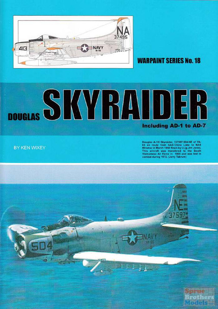 WPT018 Warpaint Books - Douglas Skyraider