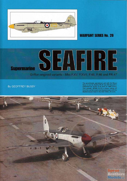 WPT020 Warpaint Books - Supermarine Seafire