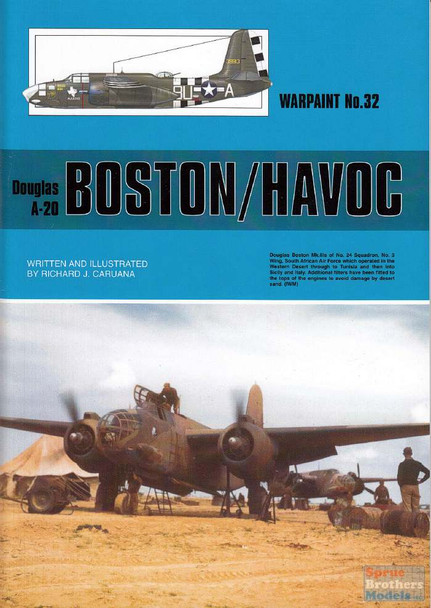 WPT032 Warpaint Books - Douglas A-20 Boston/Havoc