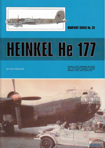 WPT033 Warpaint Books - Heinkel He 177