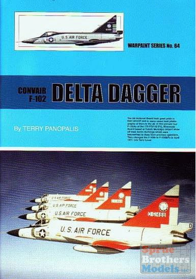 WPT064 Warpaint Books - Convair F-102 Delta Dagger