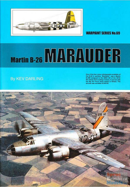 WPT069 Warpaint Books - Martin B-26 Marauder