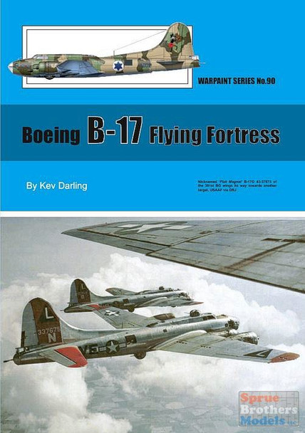 WPT090 Warpaint Books - Boeing B-17 Flying Fortress