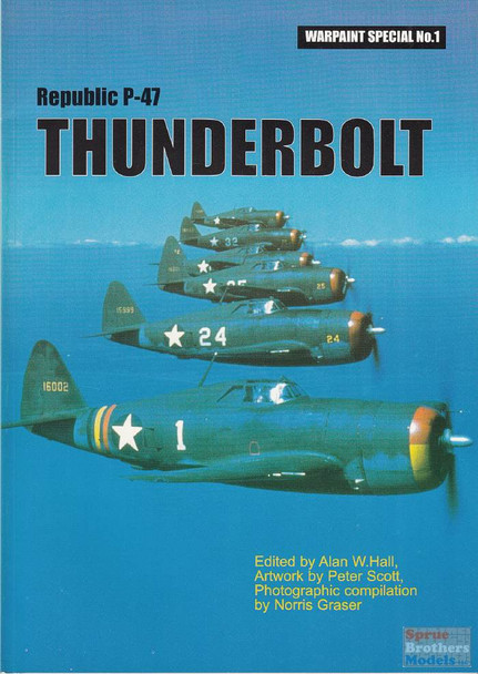 WPTS001 Warpaint Books - Special No.1 Republic P-47 Thunderbolt