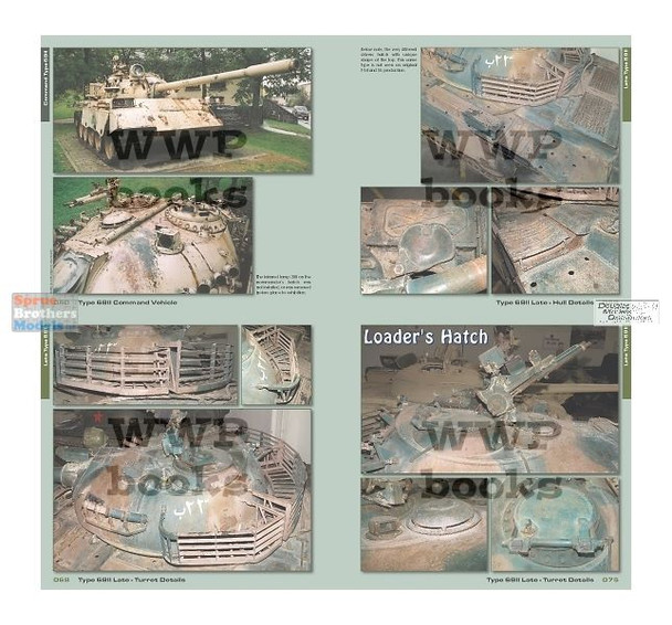 WWPG064 Wings & Wheels Publications - T-54 Chassis-Based Vehicles In Detail (Type 69, Tiran 4, ZSU-57-2 and Other)