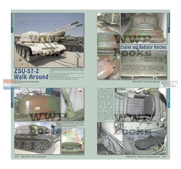 WWPG064 Wings & Wheels Publications - T-54 Chassis-Based Vehicles In Detail (Type 69, Tiran 4, ZSU-57-2 and Other)