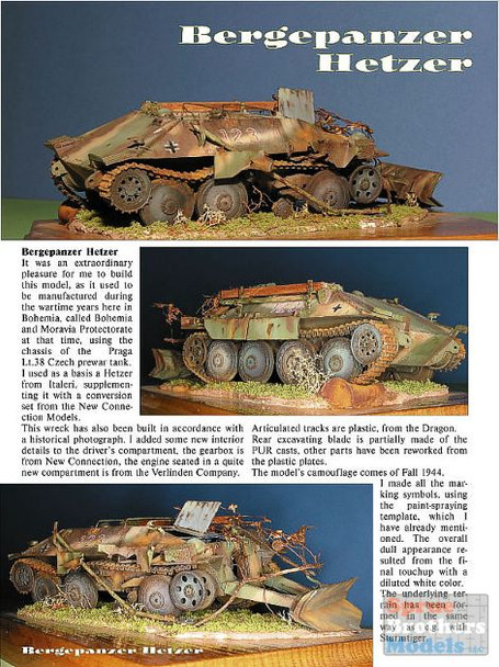 WWPIO02 Wings & Wheels Publications - Milan Kosek's 1/35 Scale Wreckage Collection (WWII German) #IO02