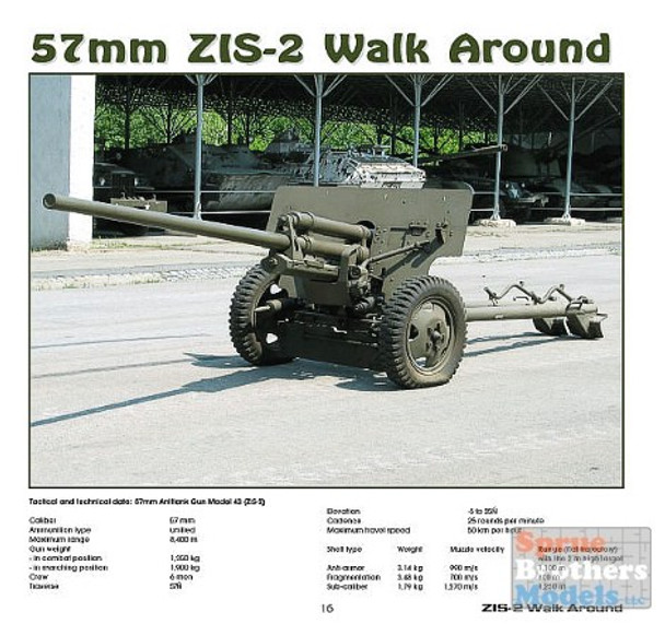 WWPR027 Wings & Wheels Publications - Soviet WWII Anti-Tank Guns In Detail #R027