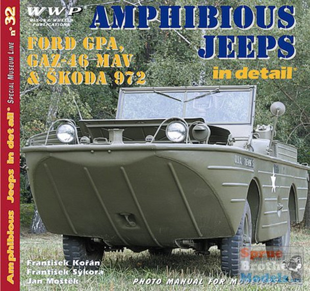 WWPR032 Wings & Wheels Publications - Amphibious Jeeps In Detail #R032