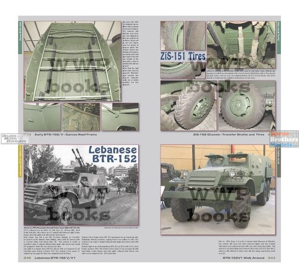 WWPR089 Wings & Wheels Publications - BTR-152 In Detail (BTR-152, 152V1, 152K1, 158U and Other)