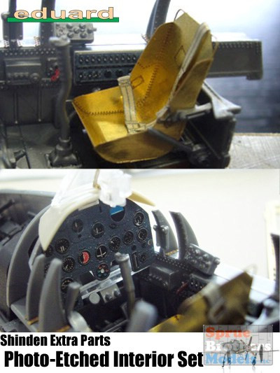 ZKMA02960 1:32 Zoukei-Mura J7W1 Shinden Interior PE Detail Set