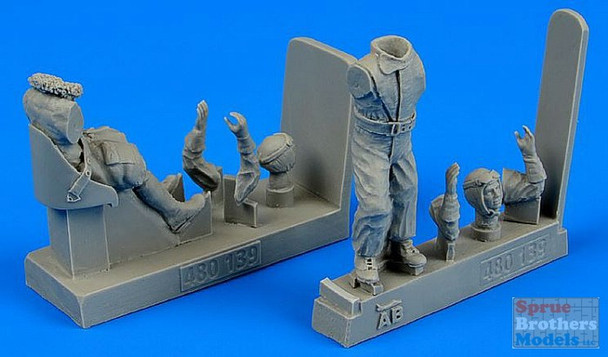 ARSAB480139 1:48 AeroBonus German and Austro-Hungarian Aircraft Crew WWI