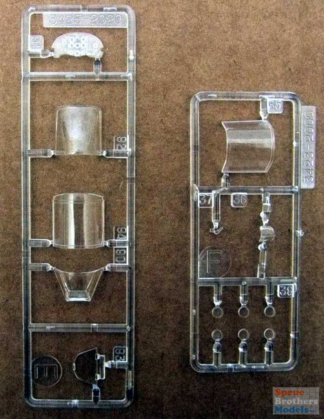 ACM3425CLEAR 1:48 Accurate Miniatures Yak-1B Clear Parts