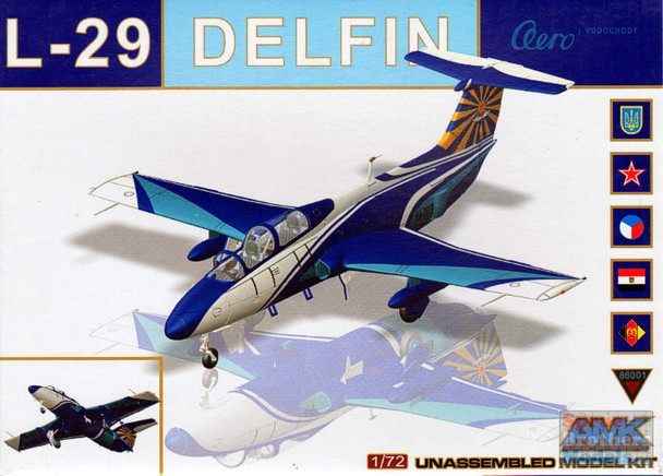 AMK86001 1:72 AMK L-29 Delfin