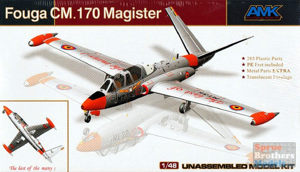 AMK88004 1:48 AMK Fouga CM.170 Magister