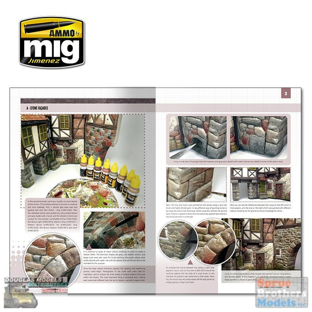 AMM6215 AMMO by Mig - Modelling School: How to Build Urban Dioramas