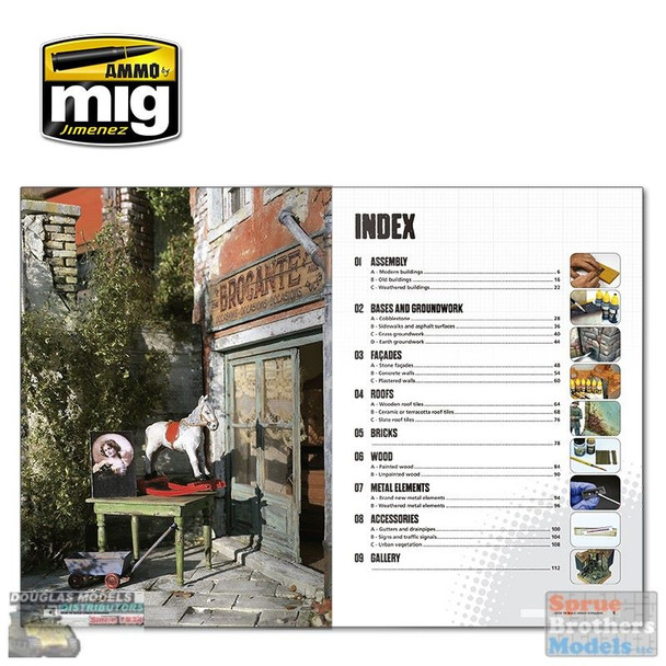 AMM6215 AMMO by Mig - Modelling School: How to Build Urban Dioramas