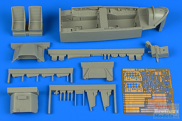 ARS2214 1:32 Aires T-28B Trojan Trainer Version Cockpit Set (KTH kit)