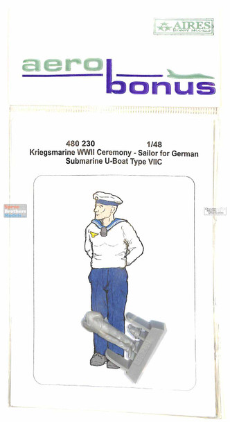 ARSAB480230 1:48 AeroBonus Kriegsmarine WW2 Ceremony - Sailor Figure for U-Boat Type VIIC