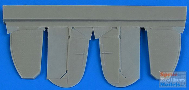 ARS7351 1:72 Aires Spitfire Mk.IX Control Surfaces (metal) (EDU kit)