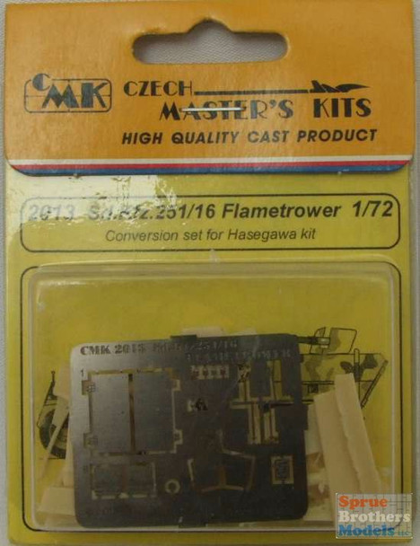 CMK2013 1:72 CMK Sd.Kfz.251/16 Flametrower Conversion Set (HAS kit)