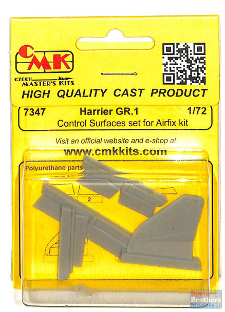 CMK7347 1:72 CMK Harrier GR.1 Control Surfaces Set (AFX kit)