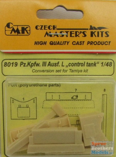 CMK8019 1:48 CMK Pz.Kpfw.III Ausf L Conversion Set (TAM kit)