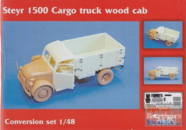 CMK8035 1:48 CMK Steyr 1500 Cargo Truck Wood Cab Conversion Set (TAM kit) #8035