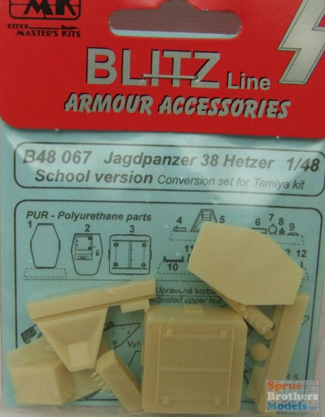 CMKB48067 1:48 CMK Blitz Jagdpanzer 38 Hetzer School Version (TAM Kit)