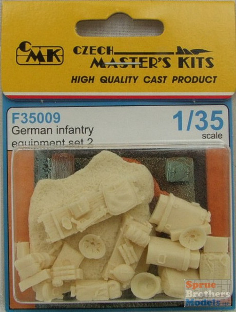 CMKF35009 1:35 CMK German Infantry Equipment Set 2 #35009