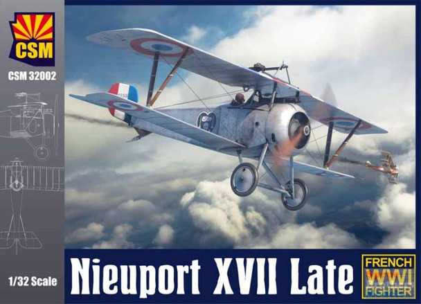 CSM32002 1:32 Copper State Models Nieuport XVII Late French WW1 Fighter