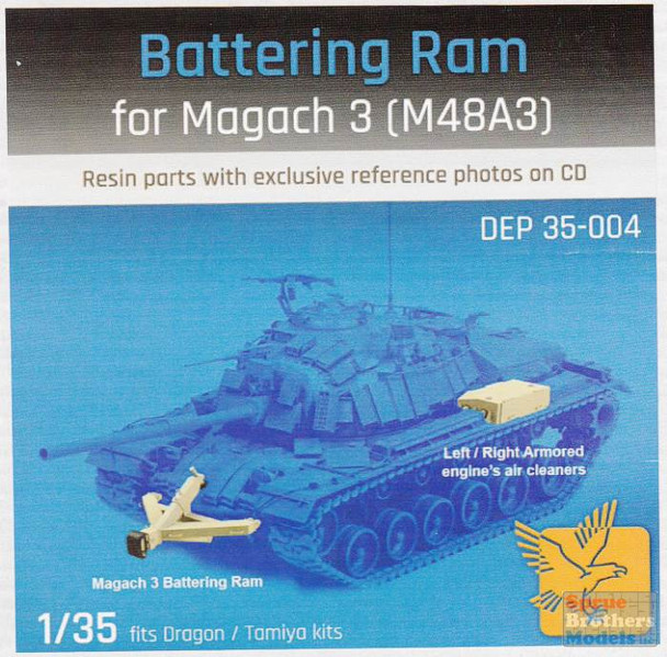 DEP35004 Desert Eagle Publications - Battering Ram for Magach 3 (M48A3)