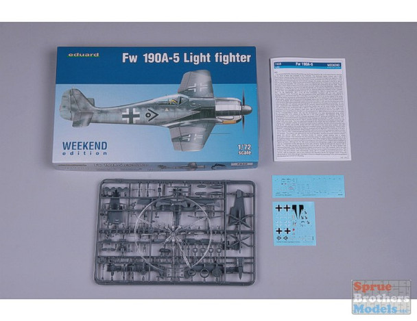 EDU07439 1:72 Eduard Fw 190A-5 Light Fighter Weekend Edition