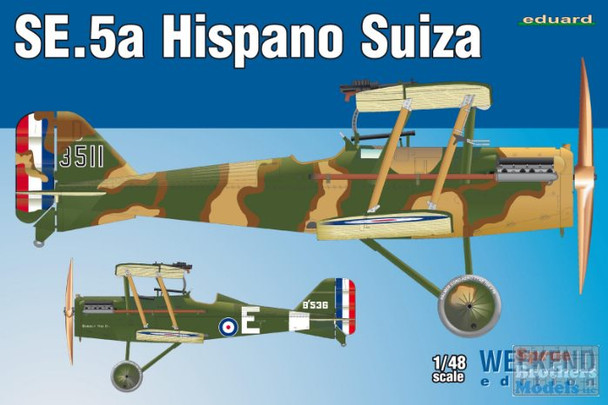 EDU08453 1:48 Eduard Weekend Edition - SE.5a Hispano Suiza