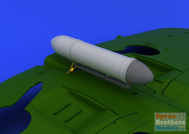 EDU648108 1:48 Eduard Brassin Spitfire Drop Tank (EDU kit) EDU648108 1:48 Eduard Brassin Spitfire Drop Tank (EDU kit)