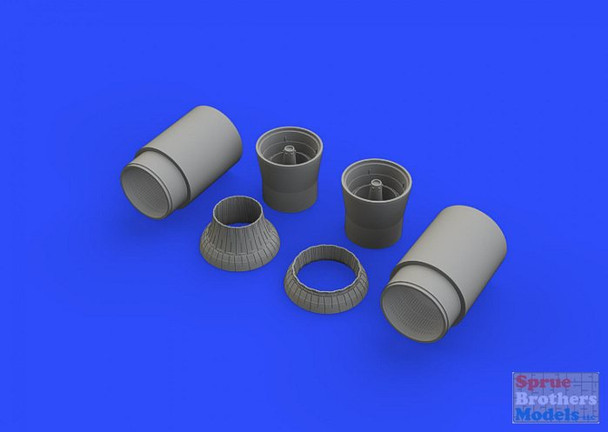 EDU648311 1:48 Eduard F-14A Tomcat Exhaust Nozzles (TAM kit)