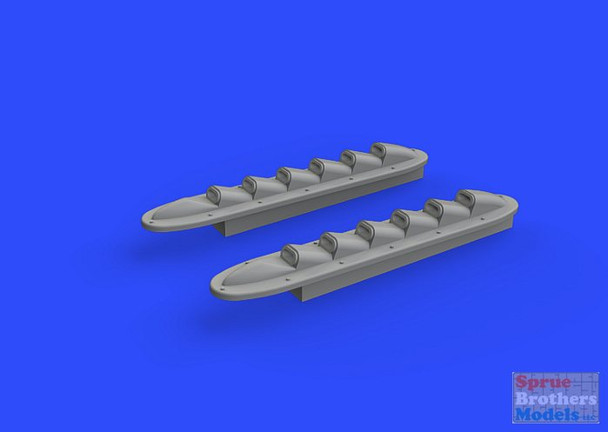 EDU648315 1:48 Eduard Typhoon Mk.I Exhaust Stacks with Fairing (HAS/EDU kit)